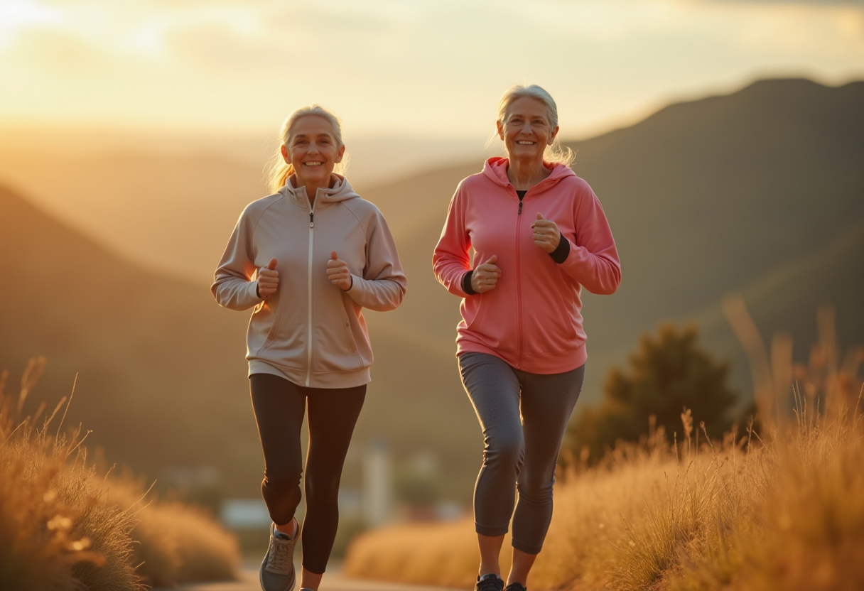 Групове заняття з йоги для старшого віку